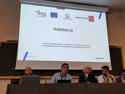 Presentazione del progetto Closetech al Congresso Internazionale RTSI 2019